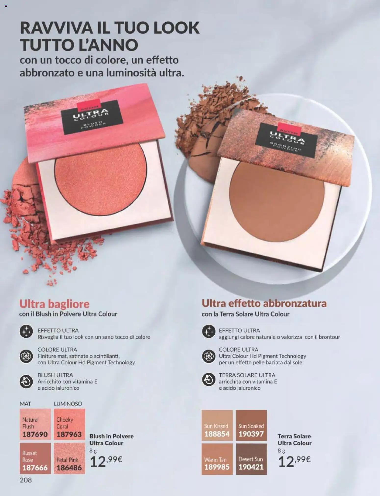 Volantino Avon del 31.12.2025 | Pagina: 208 | Prodotti: Terra, Blush