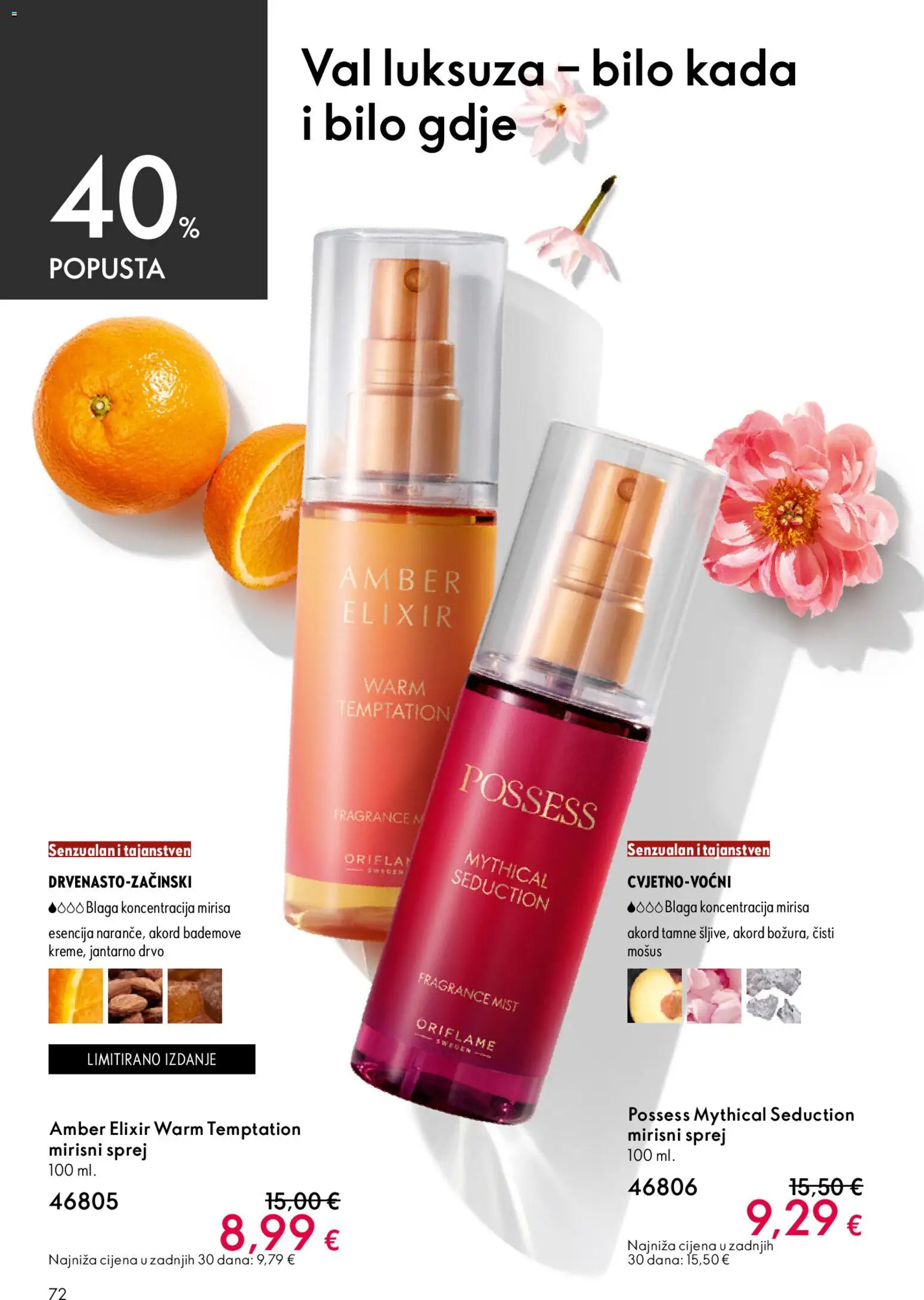 Oriflame katalog | vrijedi od 22.04.2026 | Stranica: 72