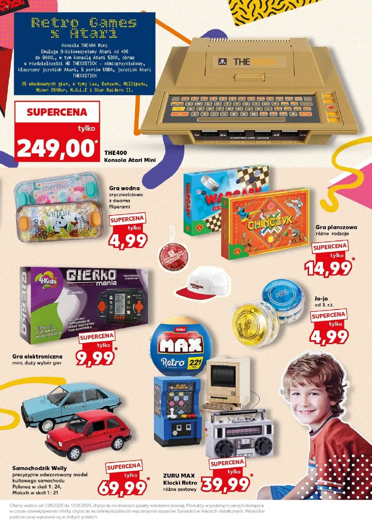 Kaufland gazetka - Super Sobota od 09.08.2025 | Strona: 15 | Produkty: Gra, Konsola