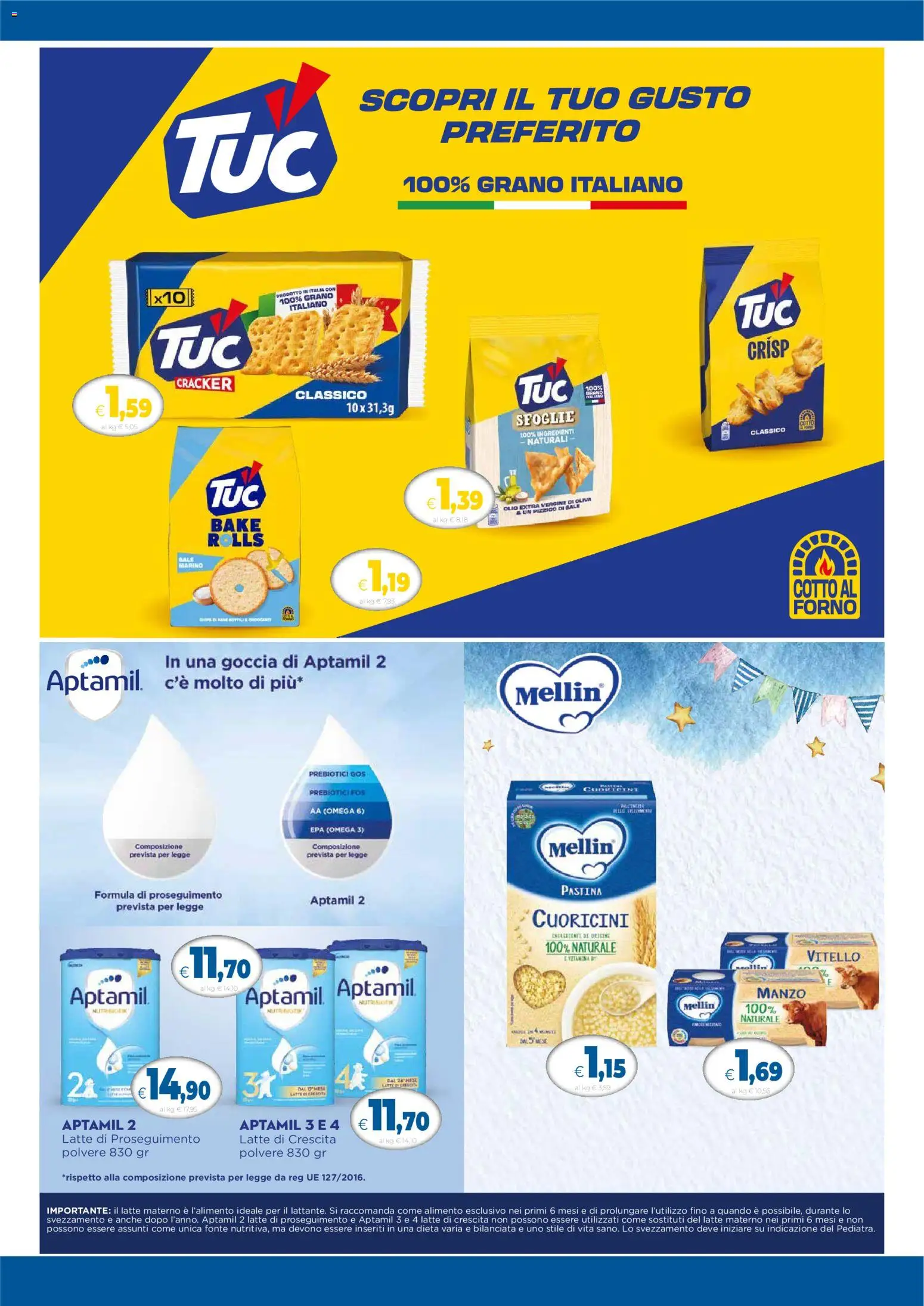 Volantino Galassia del 12.02.2026 | Pagina: 3 | Prodotti: Manzo, Latte, Olio extra vergine, Forno