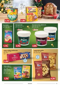 NTL - Letak Slatki dani - Pregled kataloga iz trgovine NTL, vrijedi od 03.12.2025 | Stranica: 3 | Proizvodi: Čokolada, Ledo, Voće, Namaz