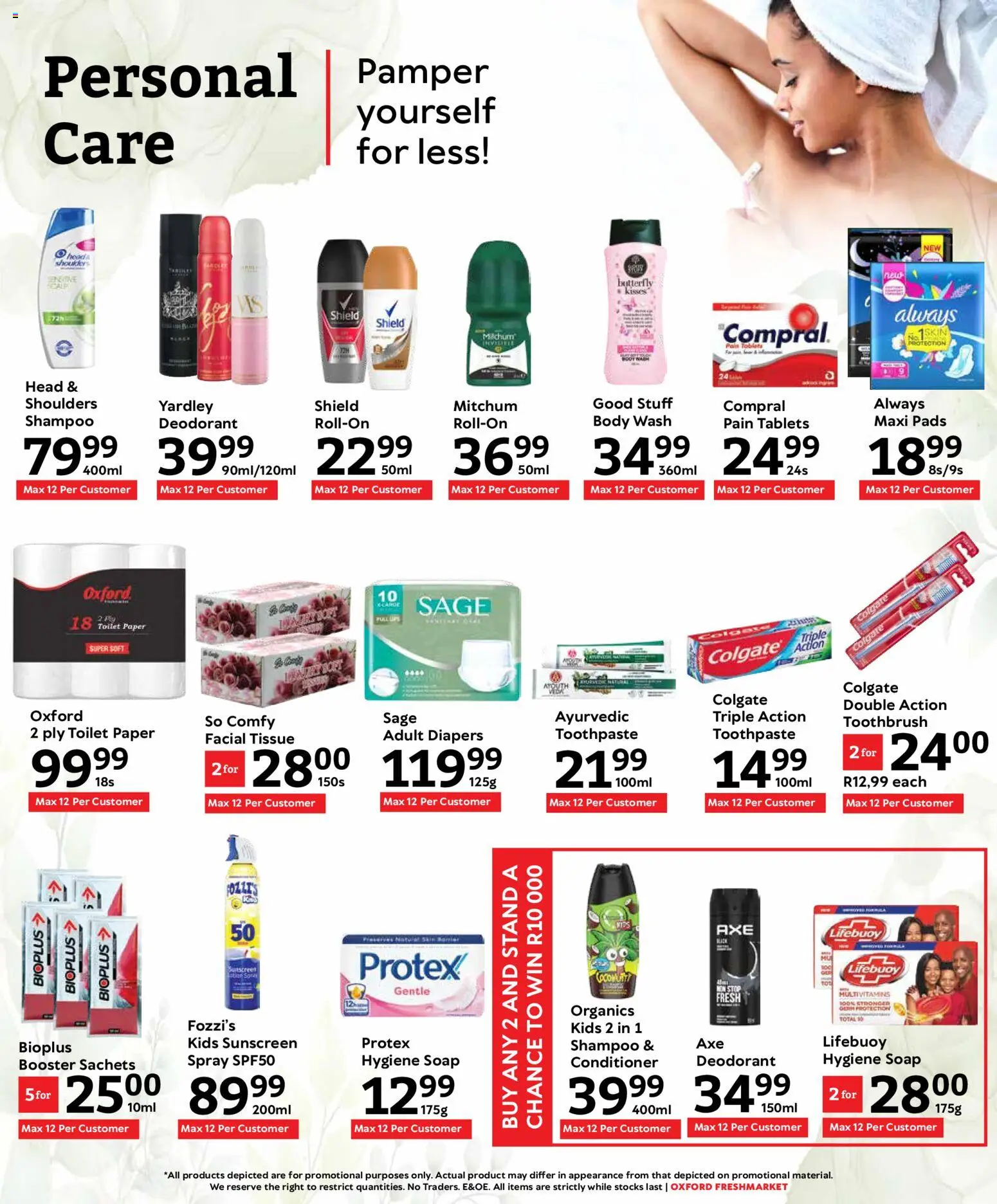 New Oxford Freshmarket catalogue – valid from 14.01.2026 | Page: 20 | Products: Multivitamins, Conditioner, Paper, Toilet paper