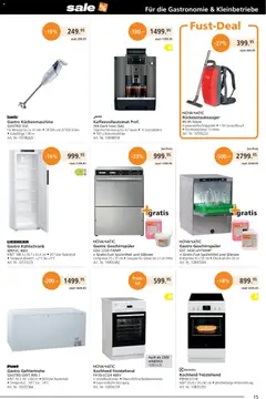 Fust Aktionen ab 25.12.2025 gültig | Seite: 15 | Produkte: Gefriertruhe, Kühlschrank, Geschirrspüler, Liebherr