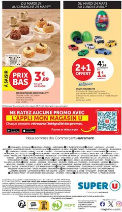 Super U - Prévisualisation de Super U catalogue valide à partir de 24.03.2026 | Page: 44 | Produits: Liqueur, Store, Champagne, Œufs