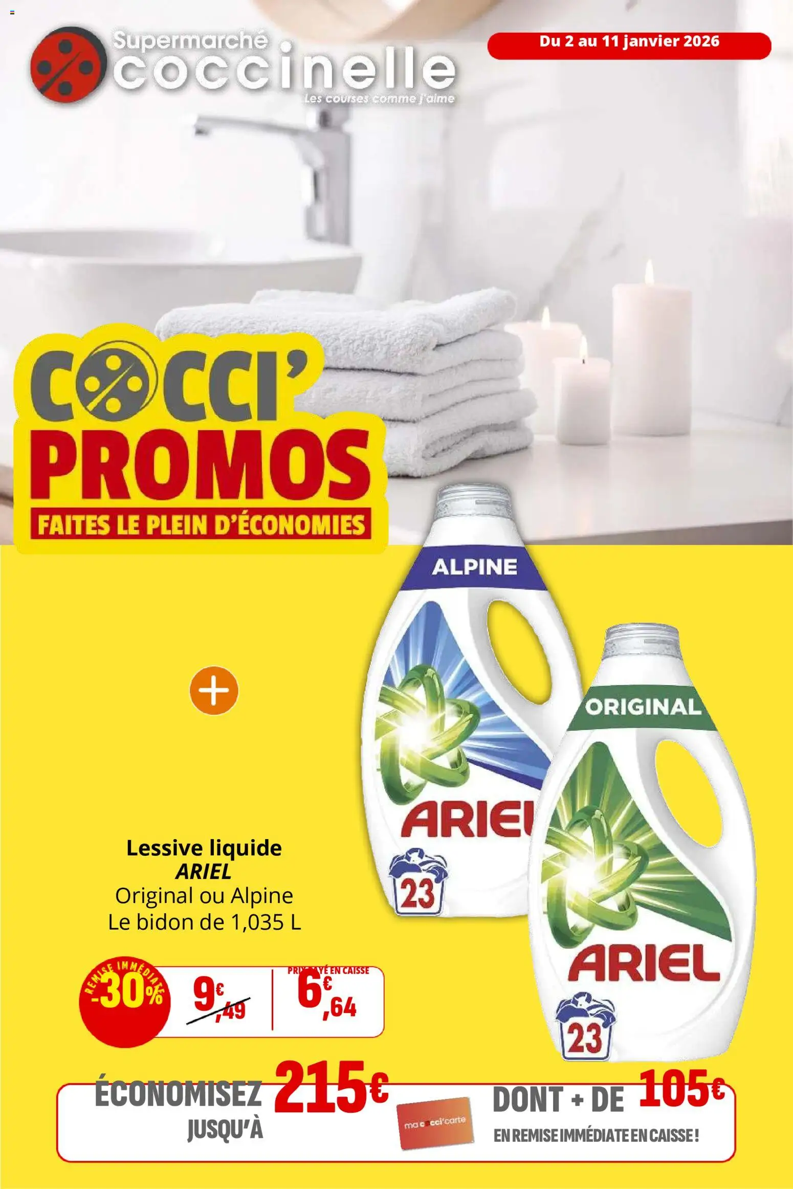 {H1} | Page: 1 | Produits: Ariel, Lessive Liquide Ariel, Lessive Liquide, Lessive