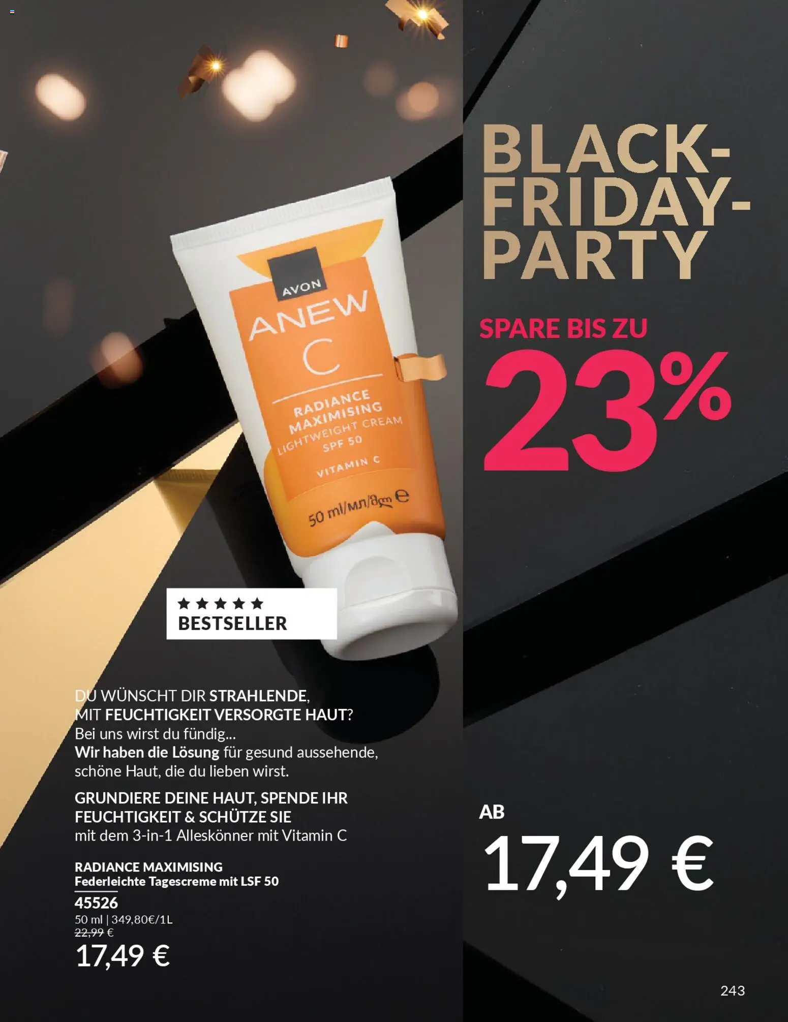 Avon - Black Friday – gültig ab 01.11.2025 | Seite: 245 | Produkte: Tagescreme