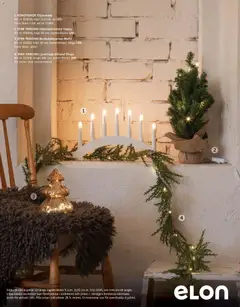 Elon - erbjudanden - Förhandsvisning av reklamblad från butik Elon aktuell från 31.10.2025 | Sida: 24 | Produkter: Galler, Ljusslinga