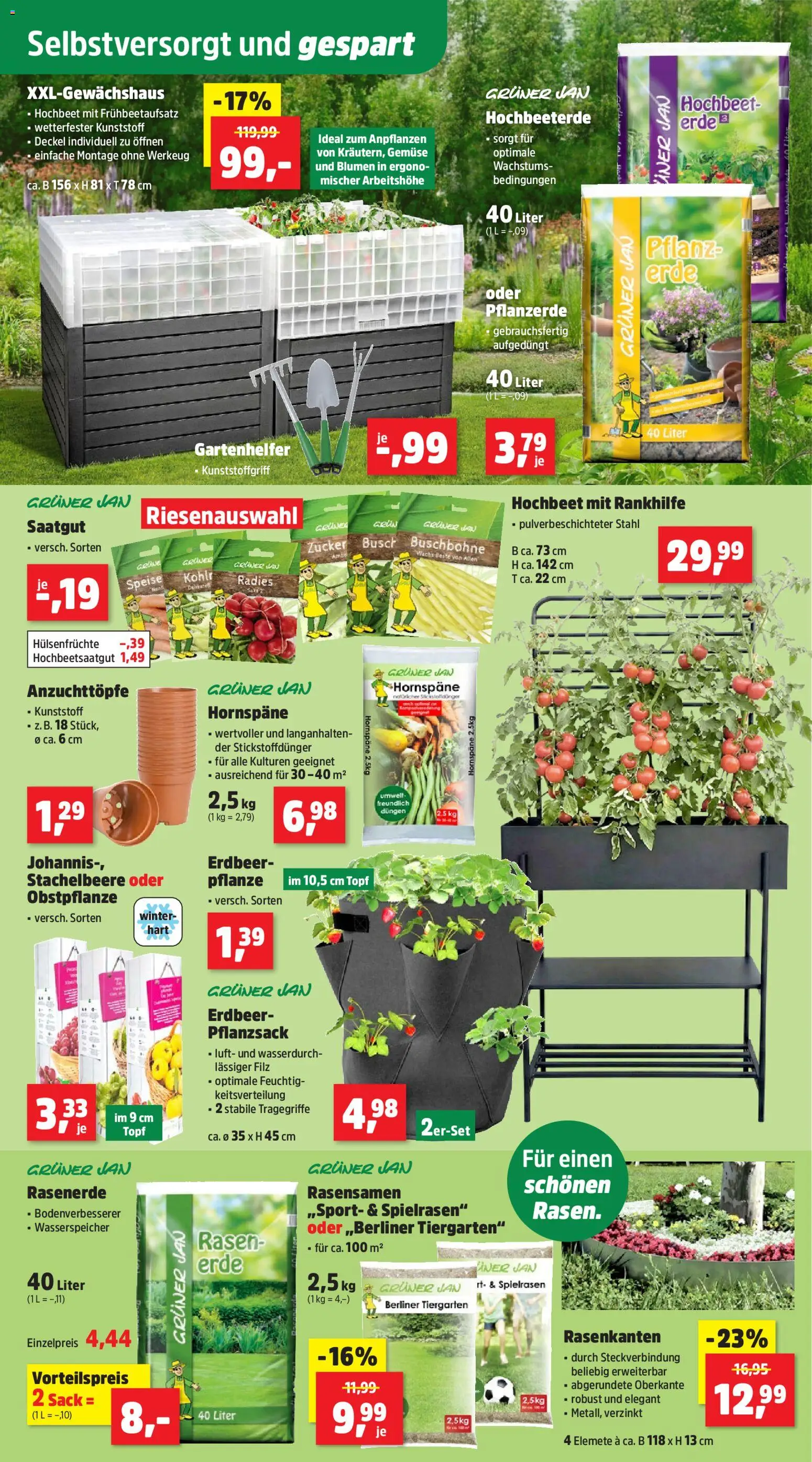 Thomas Philipps Prospekt 	 – gültig ab 16.03.2026 | Seite: 5 | Produkte: Berliner, Hochbeet, Pflanzerde, Zucker