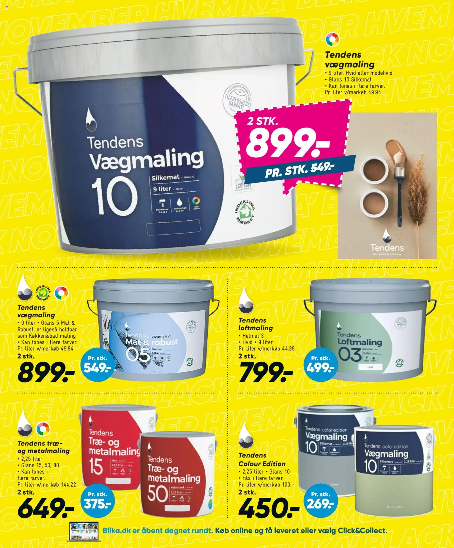 Bilka tilbudsavis – gyldig fra 31.10.2025 | Side: 50 | Produkter: Søm, Maling