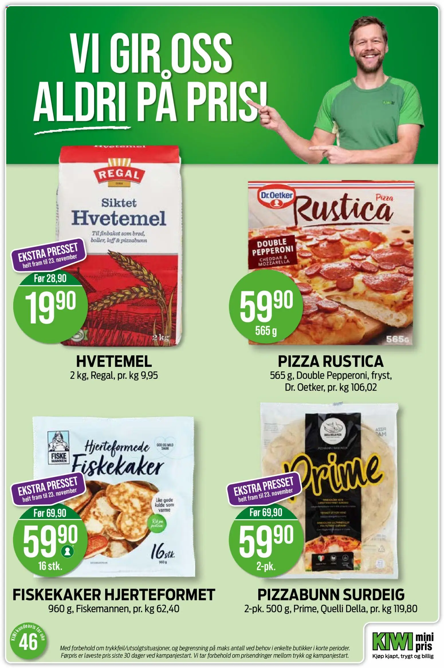 {H1} | Side: 4 | Produkter: Рамка для телевізора, Шурупи, Kiwi, Mozzarella