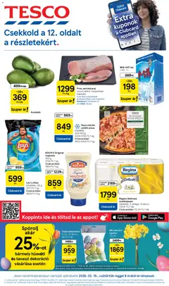Tesco Hipermarket - Akciós újság  - amely érvényes a következő dátumtól: 19.02.2026