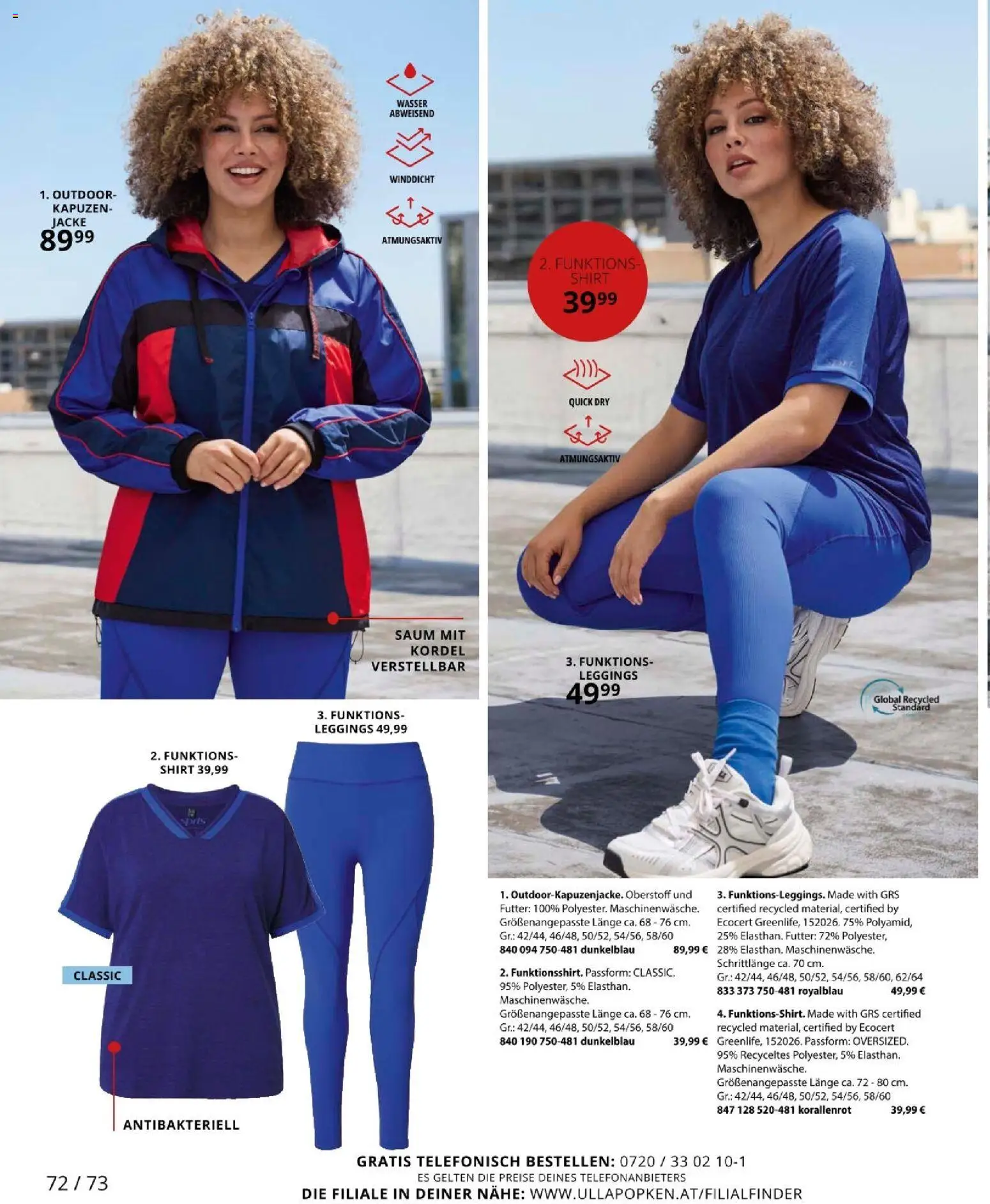 Ulla Popken akciós ujság - amely érvényes a következő dátumtól: 09.01.2026 | Oldal: 72 | Termékek: Leggings