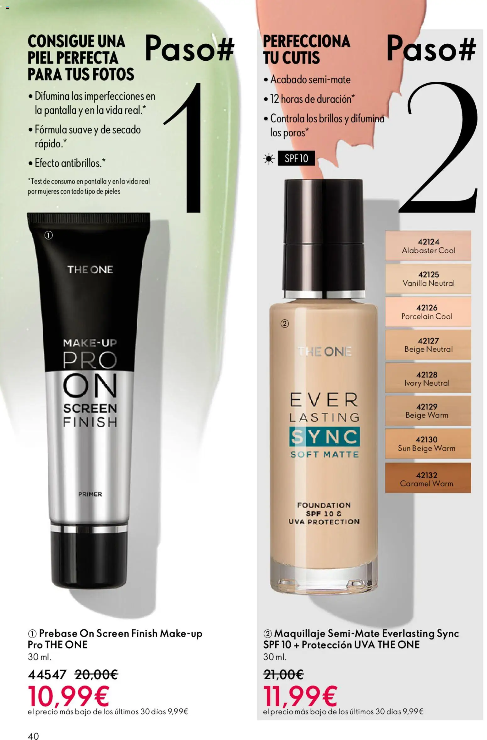 Oriflame - Catálogo Campaña 6 │ válido desde el 22.04.2026 | Página: 40 | Productos: Maquillaje