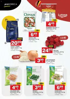 Stanić Diskont katalog | vrijedi od 04.09.2025 | Stranica: 14 | Proizvodi: Špinat, Kava u zrnu, Pommes frites, Kava