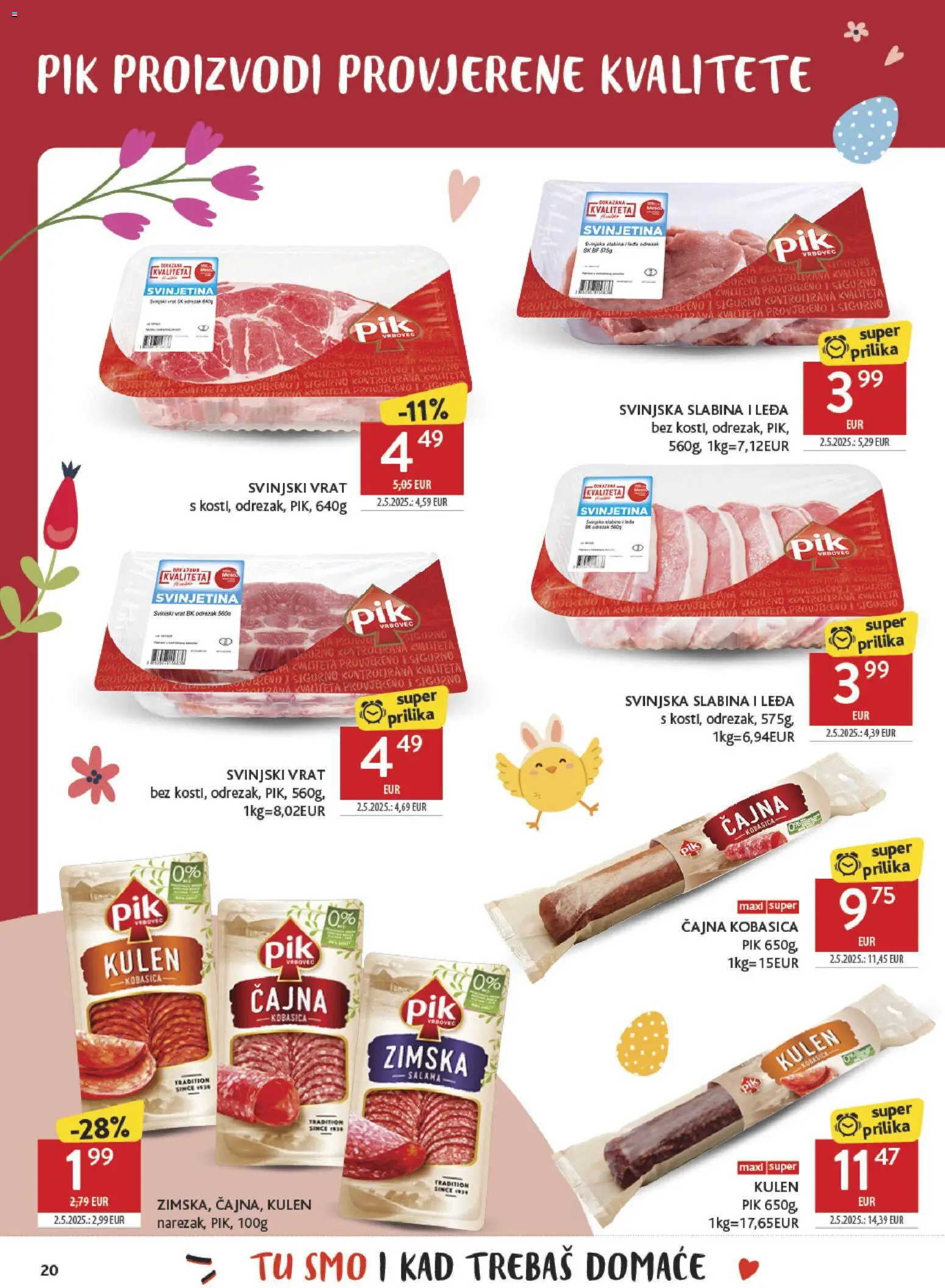 Konzum HR akciós ujság - amely érvényes a következő dátumtól: 30.03.2026 | Oldal: 20