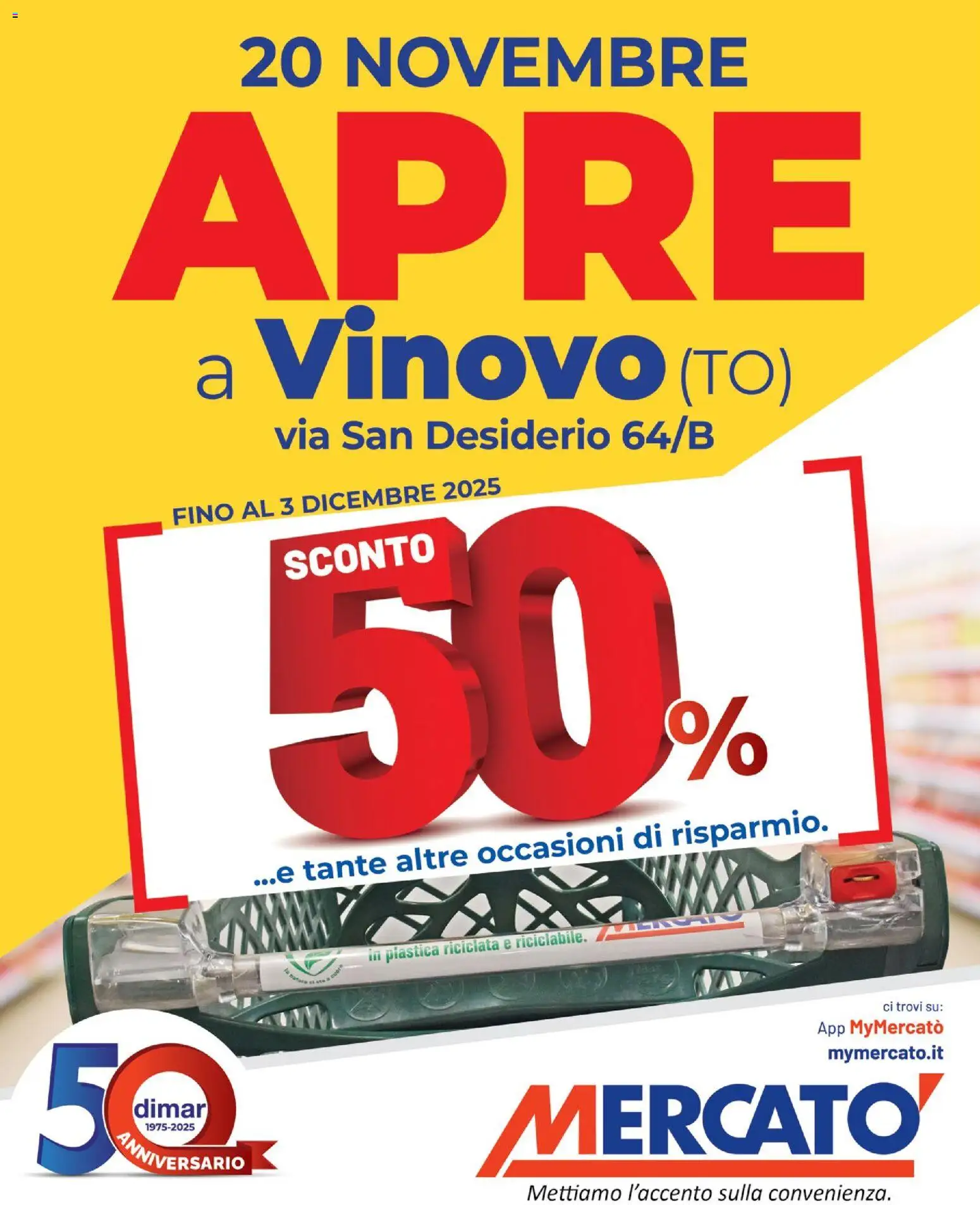 Volantino Mercatò del 18.11.2025 | Pagina: 1