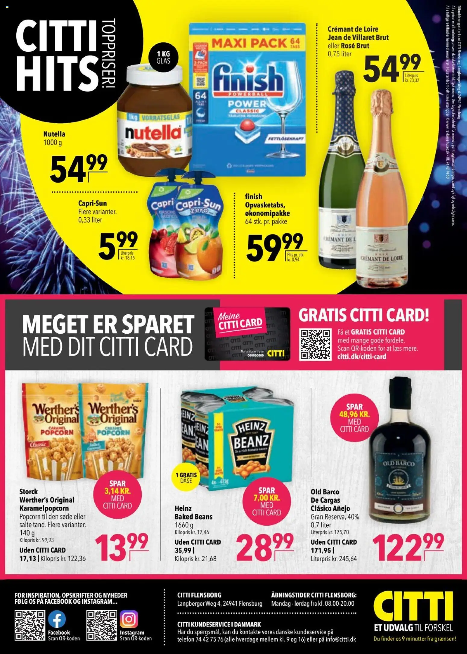 CITTI tilbudsavis – gyldig fra 17.12.2025 | Side: 12 | Produkter: Te, Popcorn, Telefon, Nutella