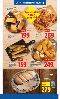 Lidl akciós ujság - amely érvényes a következő dátumtól: 14.08.2025 | Oldal: 5