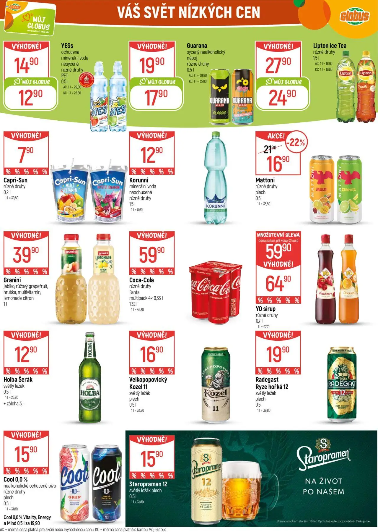 Globus leták - Havířov od 22.10.2025 | Strana: 31 | Produkty: Globus, Staropramen 12, Grep, Granini