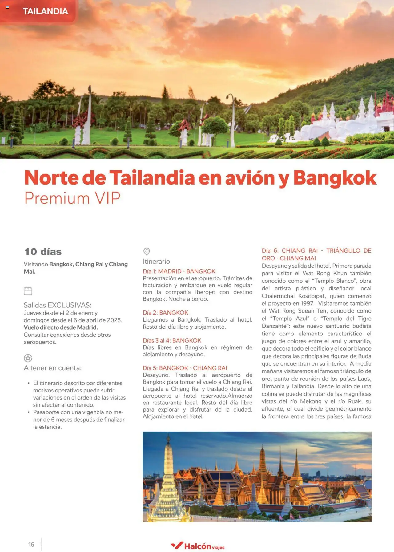 Halcón Viajes Asia 2025  │ válido desde el 15.11.2024 | Página: 16