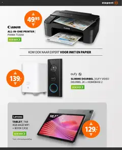 Expert - Folder - Voorbeeld van een folder van Expert, geldig van 20.10.2025 | Pagina: 23 | Producten: Kom, Tablet, Printer, Papier
