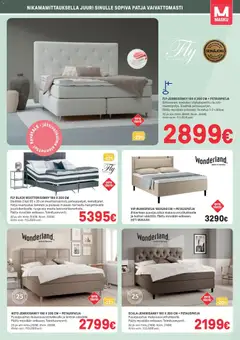 Masku-mainoslehti voimassa 28.04.2026 alkaen | Sivu: 19 | Tuotteet: Moottorisänky, Patja, Petauspatja