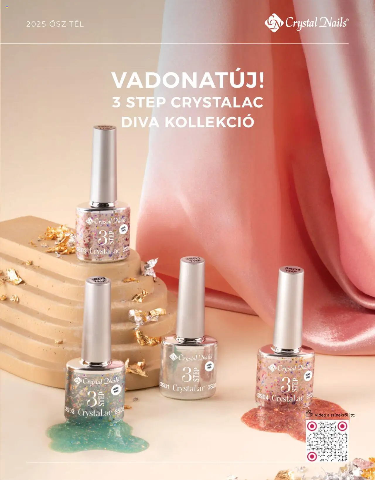 Crystal Nails akciós ujság - amely érvényes a következő dátumtól: 07.09.2025 | Oldal: 13 | Termékek: Videó