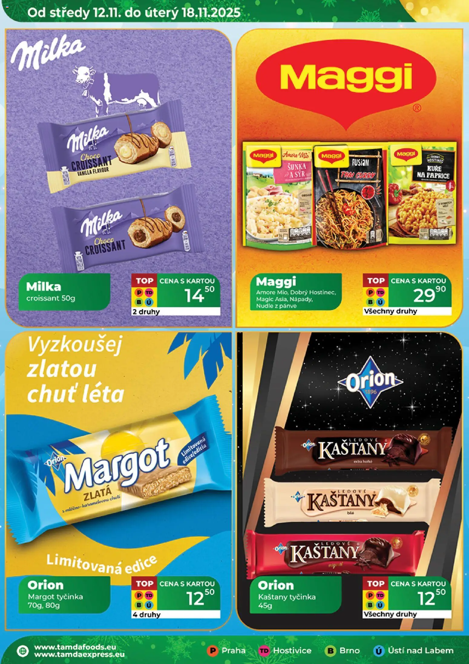Tamda Foods leták od 12.11.2025 | Strana: 6 | Produkty: Sýr, Milka, Croissant, Kuře