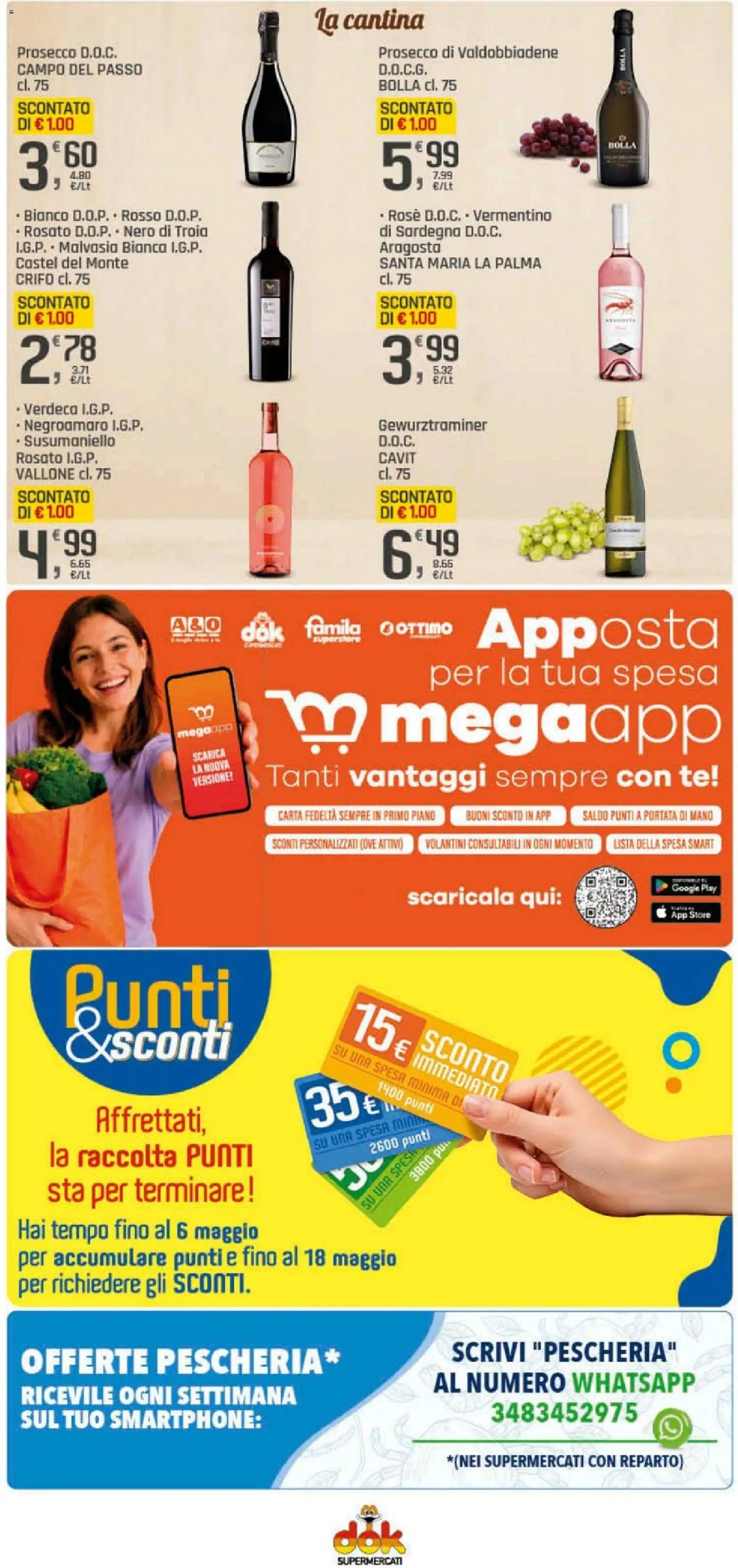 Volantino DOK del 10.04.2026 | Pagina: 13 | Prodotti: Tè, Prosecco, Smartphone
