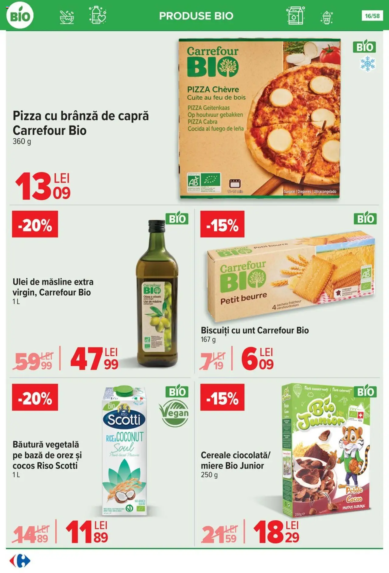 Catalog Carrefour – valabil de la 06.08.2025 | Pagină: 17 | Produse: Şerit ödül, Măsline, Unt, Biscuiți