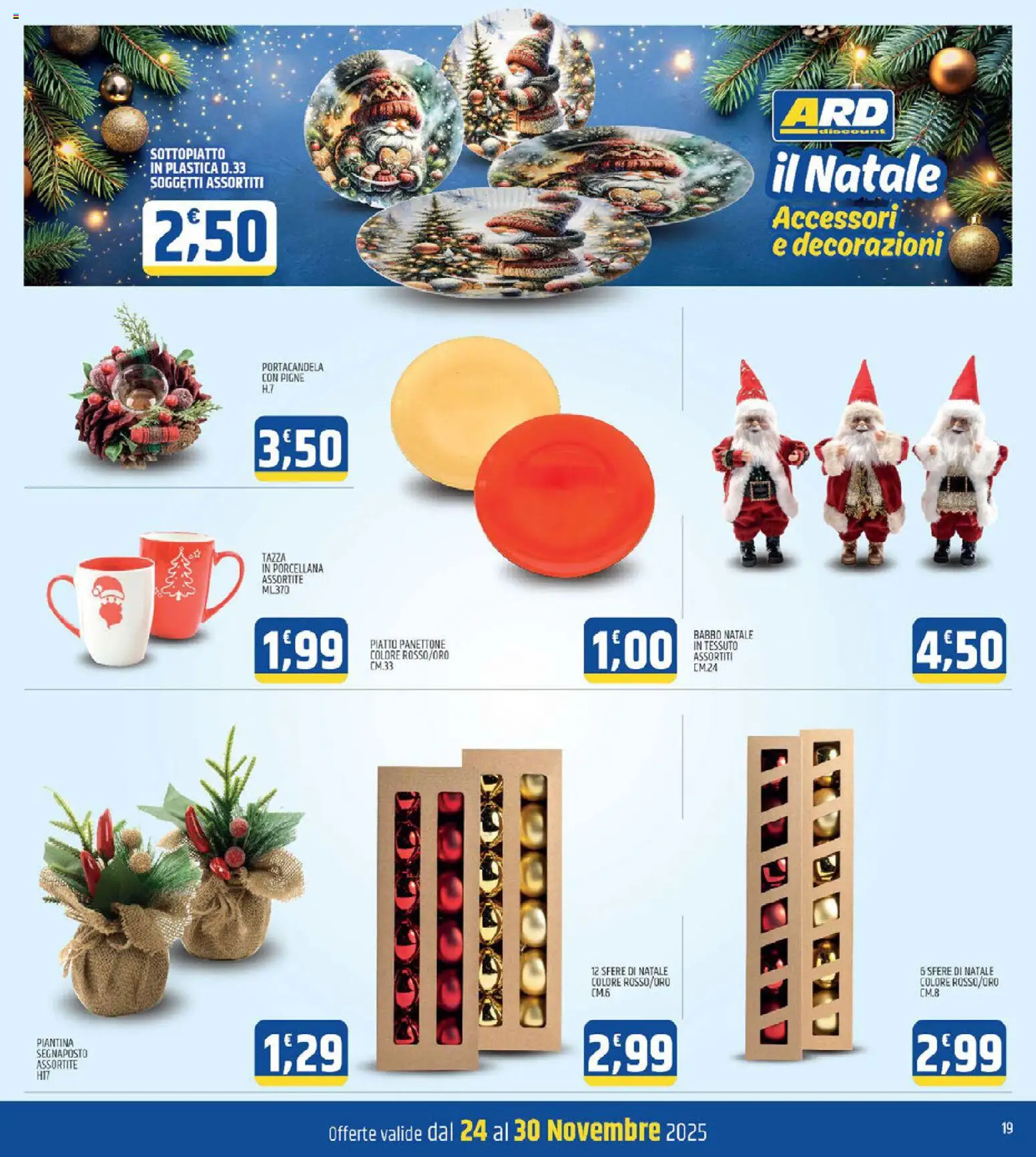 Volantino ARD Discount del 24.11.2025 | Pagina: 19