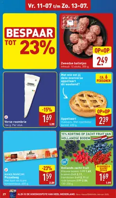  | Pagina: 27 | Producten: Pizza, Brie, Roomboter, Fruit