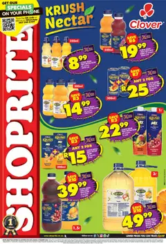 Shoprite specials catalogue – valid from 20.10.2025