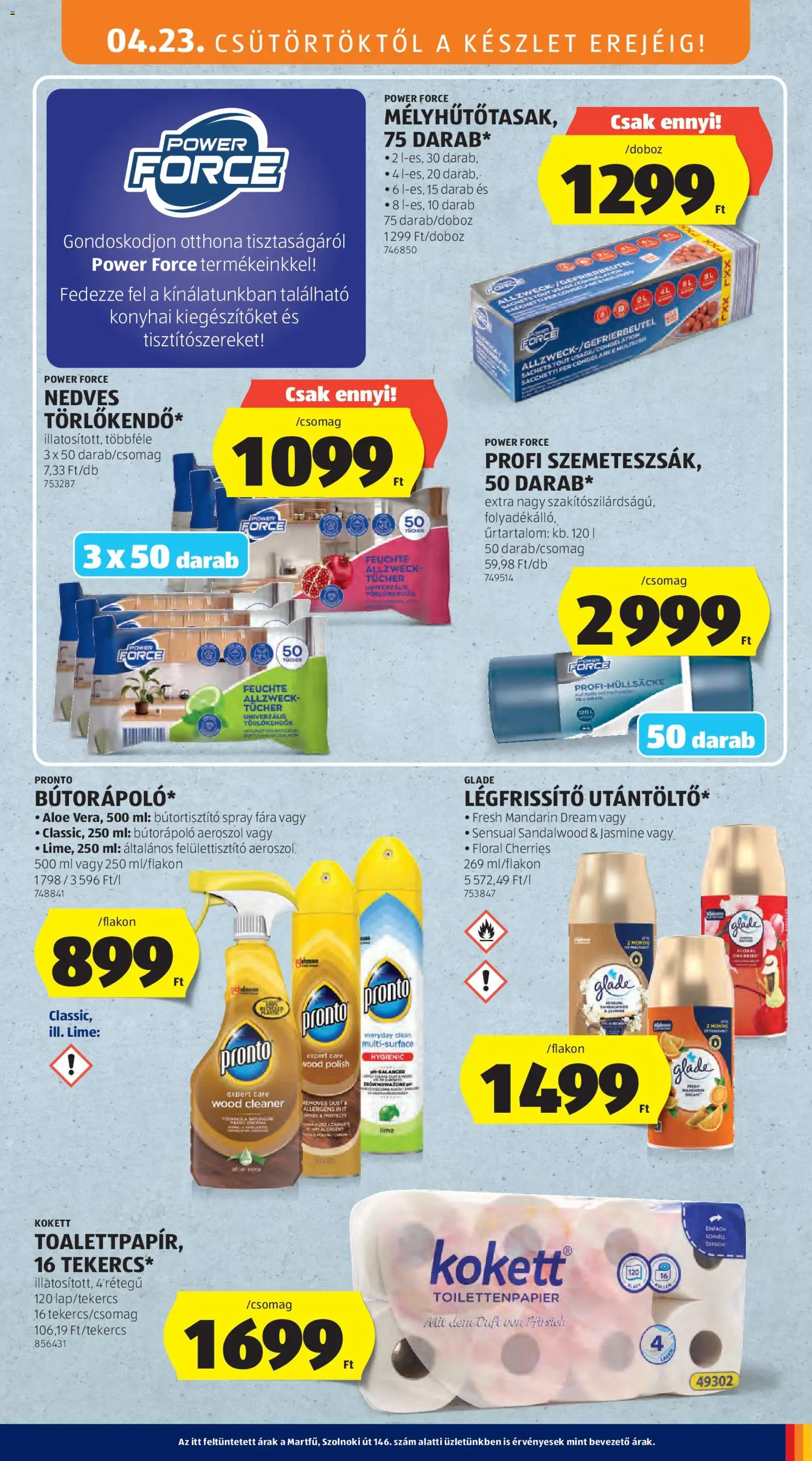 Aldi akciós ujság - amely érvényes a következő dátumtól: 23.04.2026 | Oldal: 25 | Termékek: Lime, Légfrissítő, Mandarin