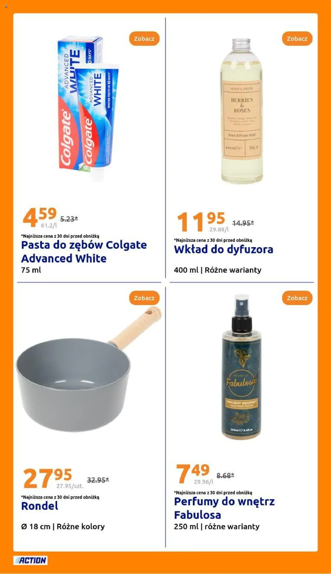 Action Gazetka od 06.08.2025 | Strona: 29 | Produkty: Perfumy, Pasta do zębów