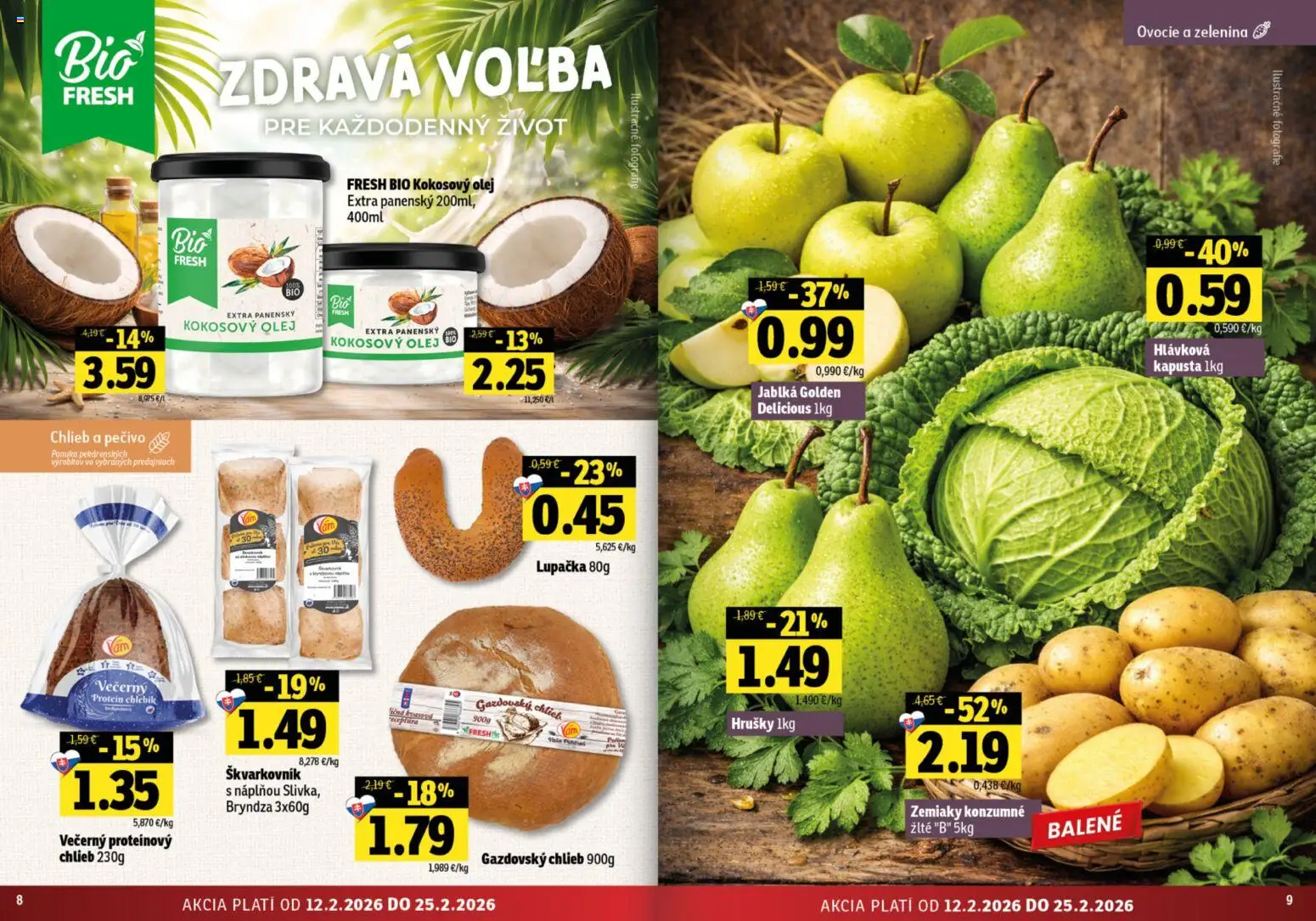 Nové Fresh akcie – leták je platný od 12.02.2026 | Strana: 5