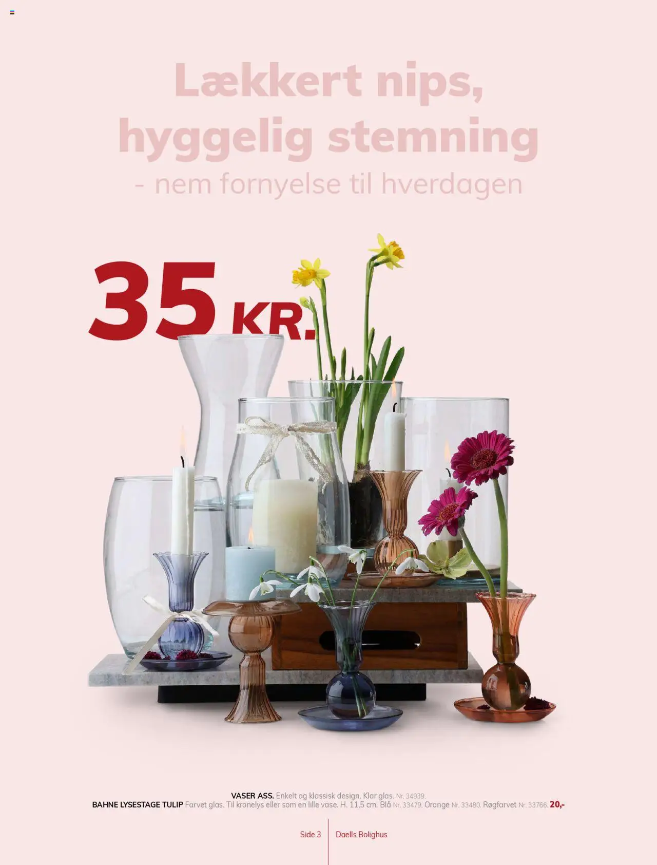 Daells Bolighus Tilbudsavis gyldig fra 10.04.2025 | Side: 3 | Produkter: Søm