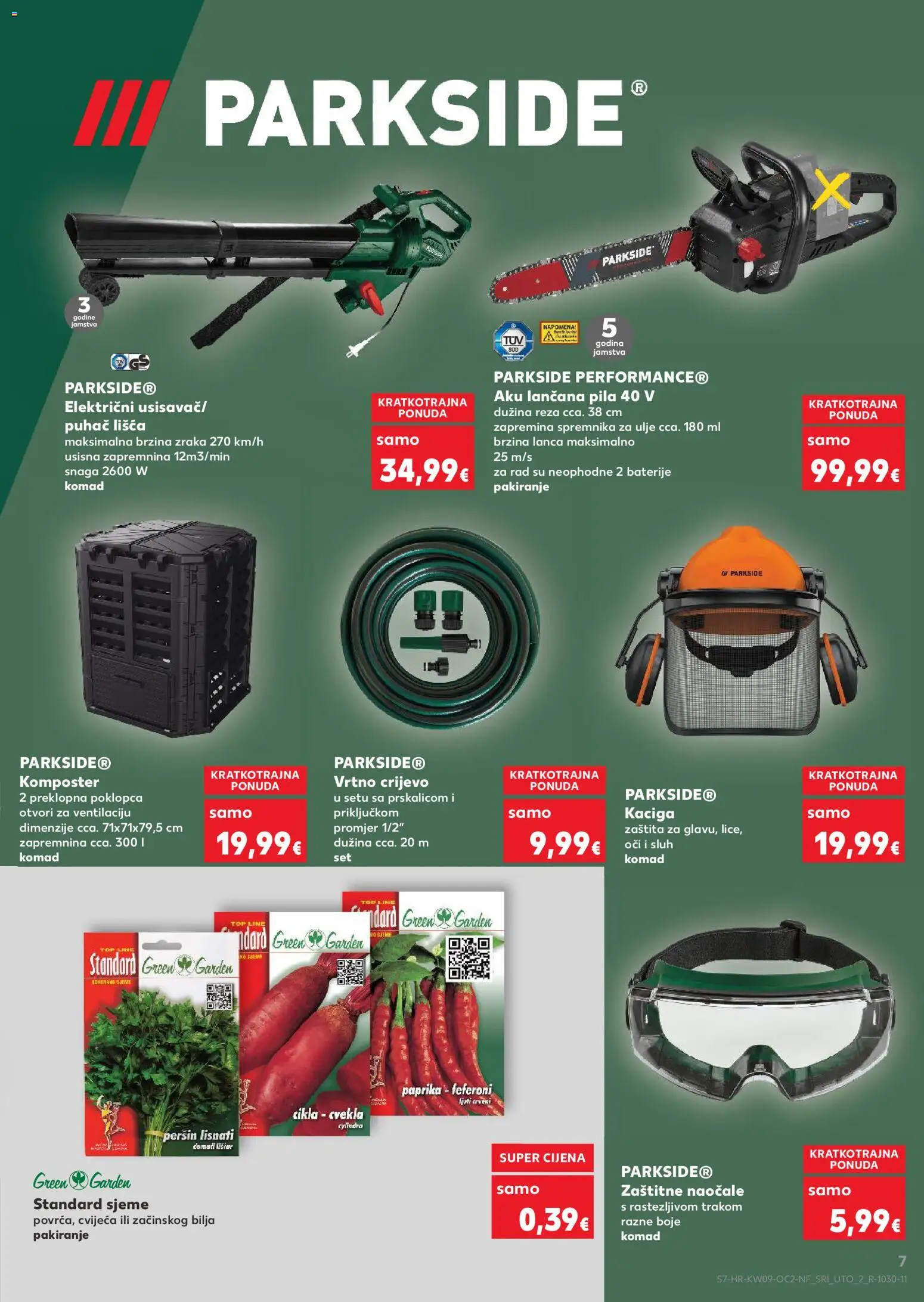 Kaufland katalog | vrijedi od 25.02.2026 | Stranica: 7 | Proizvodi: Cikla, Naočale, Vrtno crijevo, Feferoni