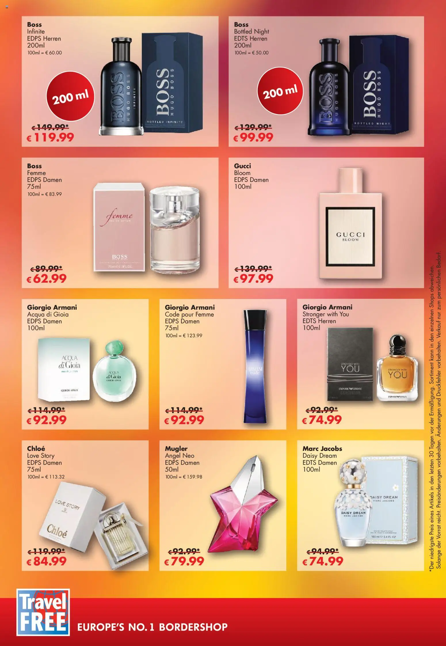 Travel Free Angebote – gültig ab 01.11.2025 | Seite: 13 | Produkte: Hugo