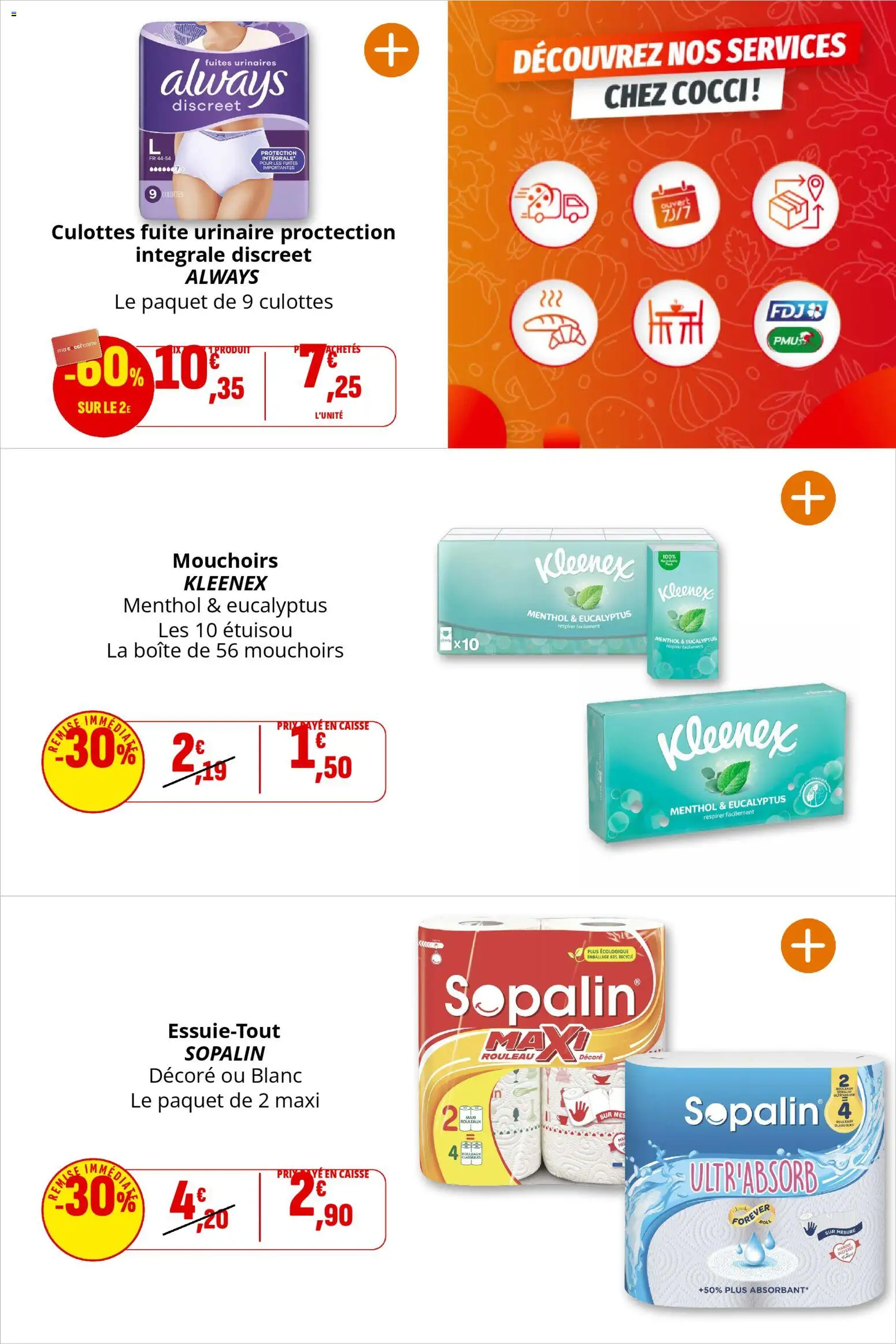 {H1} | Page: 47 | Produits: Mouchoirs