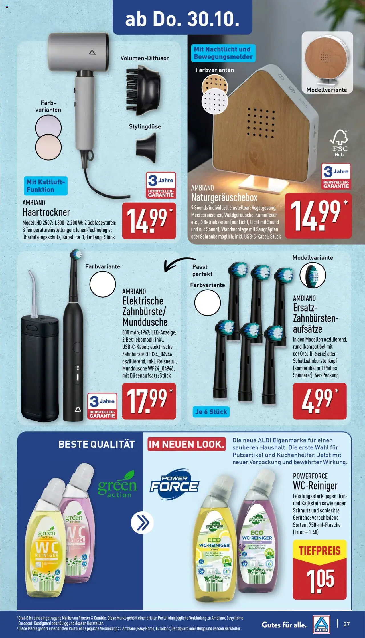 Aldi Prospekt 	 – gültig ab 27.10.2025 | Seite: 27