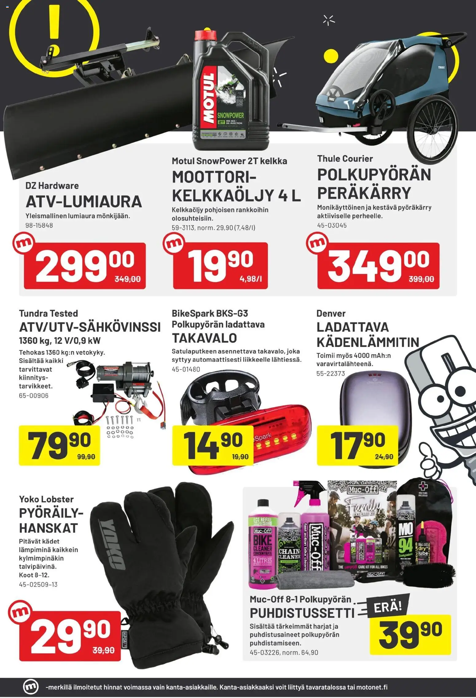 Motonet - Black Friday – voimassa 12.11.2025 alkaen | Sivu: 15 | Tuotteet: Hanskat