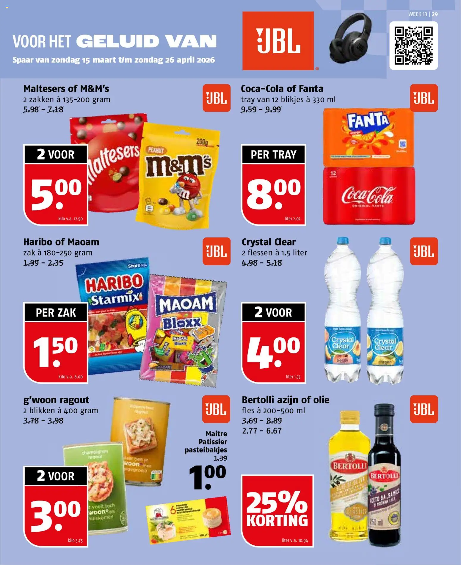 {H1} | Pagina: 29 | Producten: Citroen, Olie, Fanta, Geluid