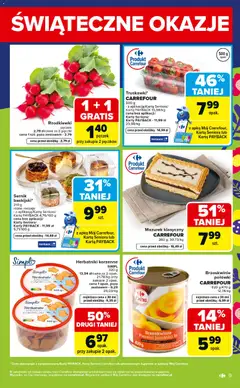 Pogląd oferty "Carrefour gazetka - Świąteczne Okazje Już Od Środy" - ważna od 01.04.2026 | Strona: 9 | Produkty: Karta, Herbatniki, Brzoskwinie