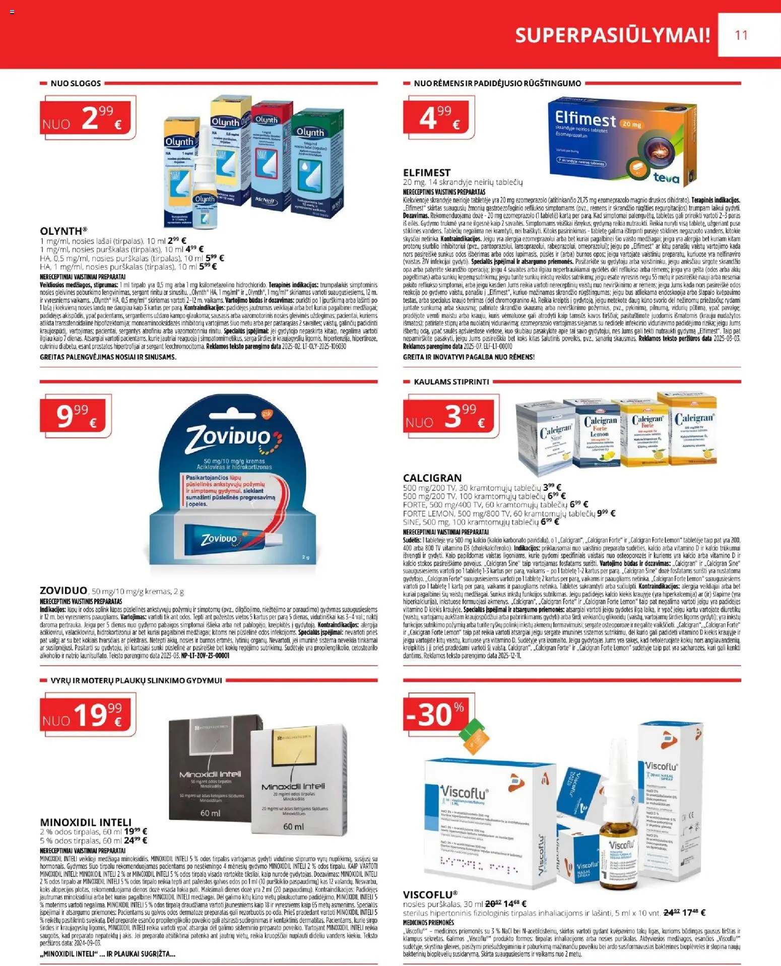 Gintarinė akcijos nuo 01.01.2026 | Puslapis: 11