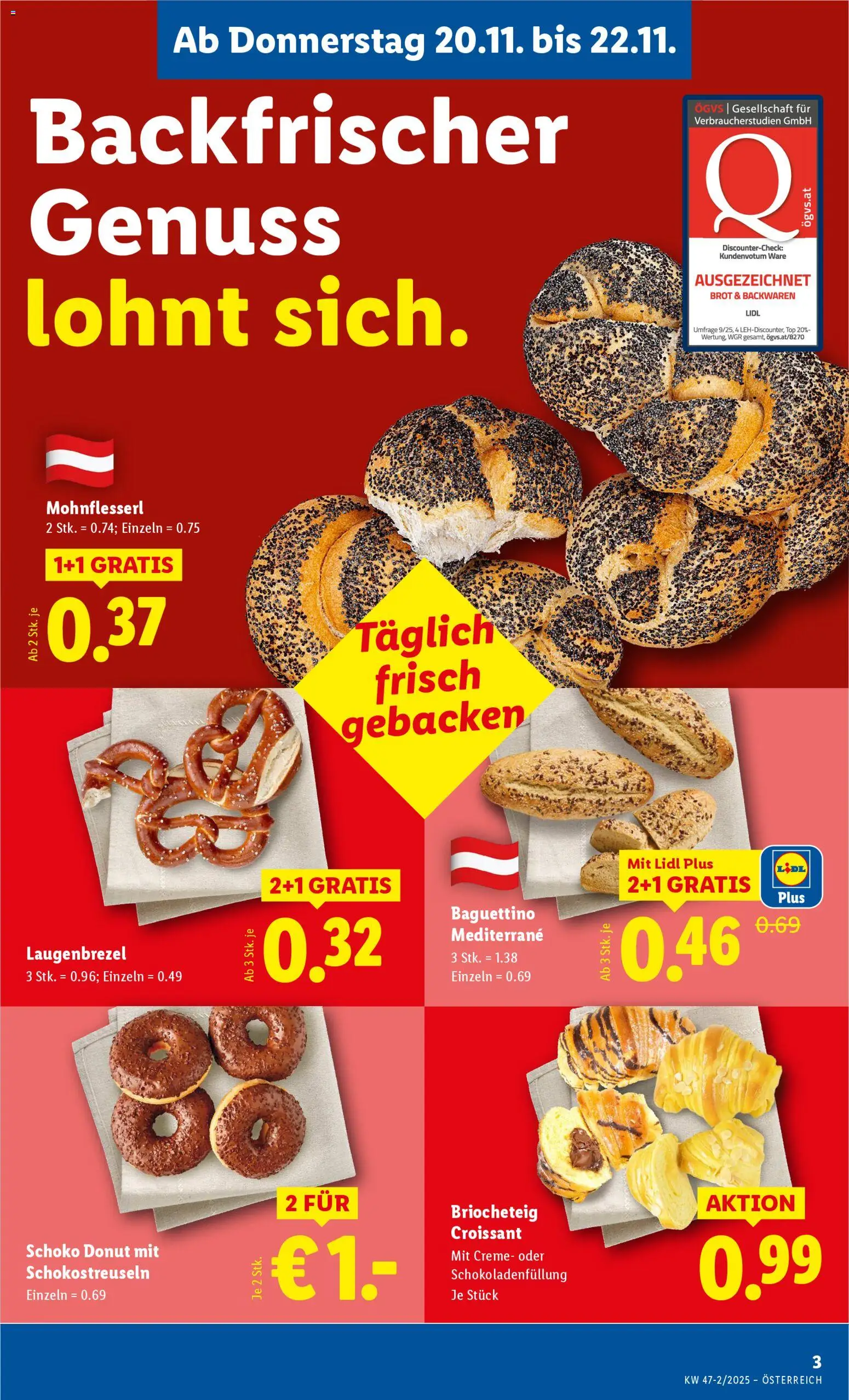 Lidl - Black Friday gültig ab 20.11.2025 | Seite: 5 | Produkte: Creme, Brot