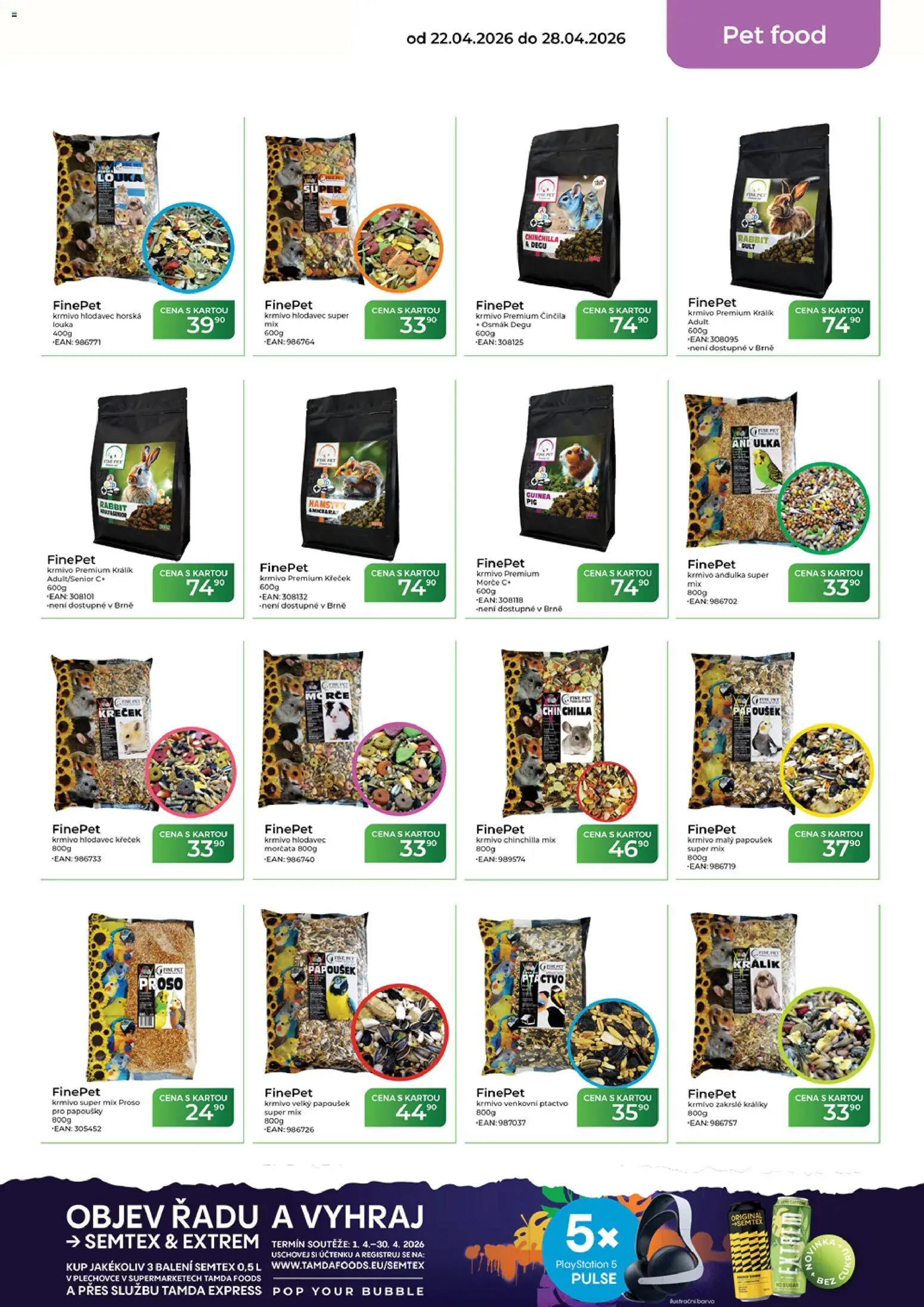 Tamda Foods leták od 22.04.2026 | Strana: 51 | Produkty: Králík, Playstation, Semtex