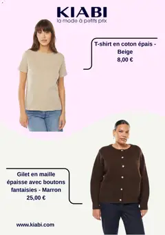 Kiabi - Prévisualisation de Kiabi catalogue Hiver valide à partir de 20.12.2025 | Page: 5 | Produits: Coton, Gilet