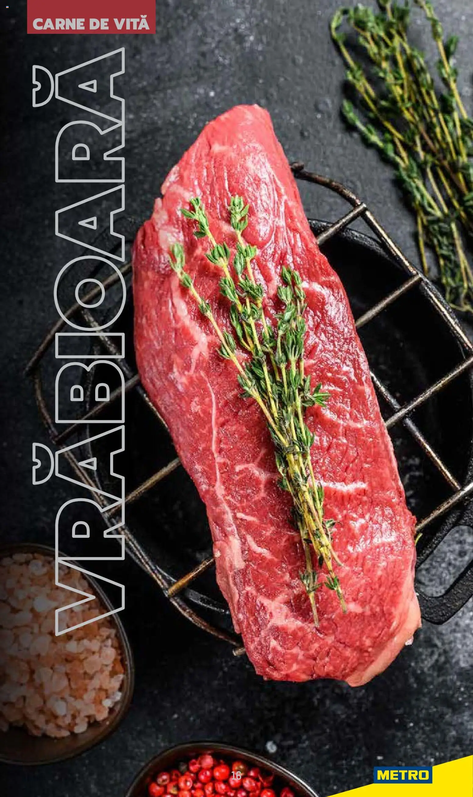 Noul catalog Metro – valabil de la 03.06.2025 | Pagină: 16 | Produse: Carne De Vită