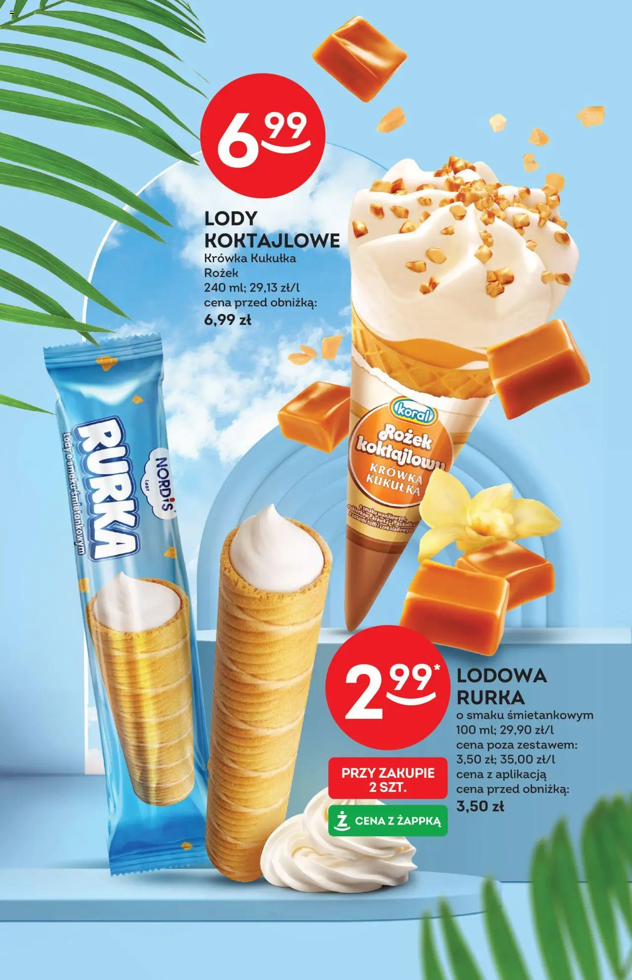 Żabka Gazetka - Lody od 13.08.2025 | Strona: 5 | Produkty: Krowka, Lody